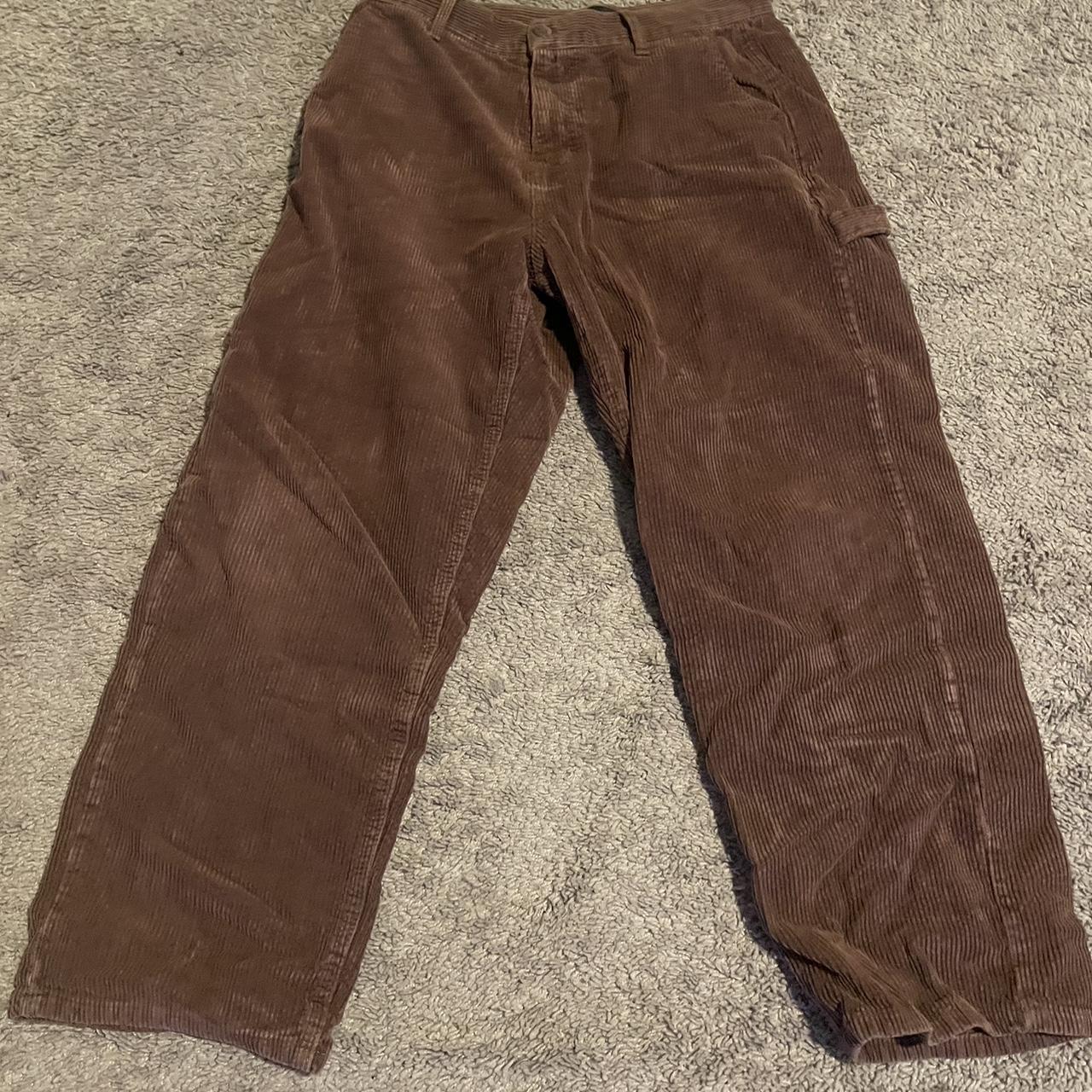 Rsq brown corduroy utility pants. 30 x 30 - Depop