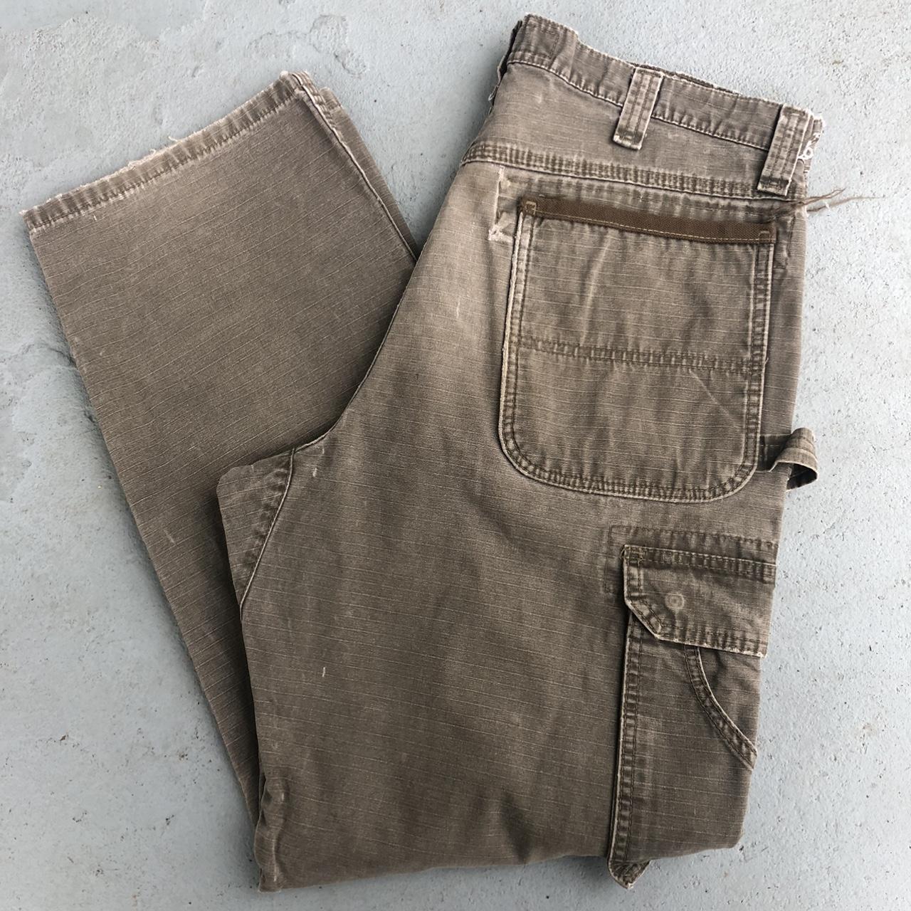 wrangler riggs double knee cargos