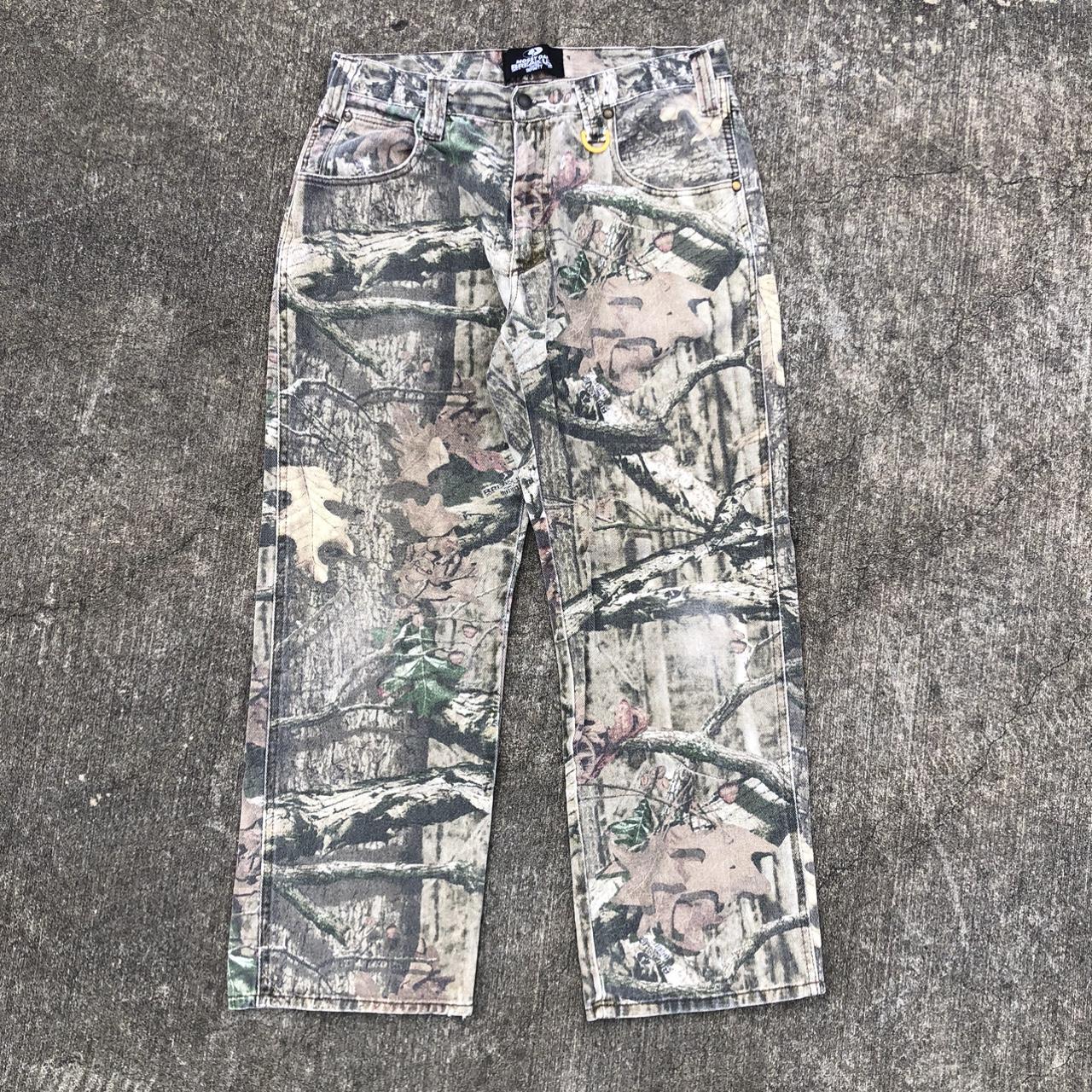 Faded hot sale camo jeans