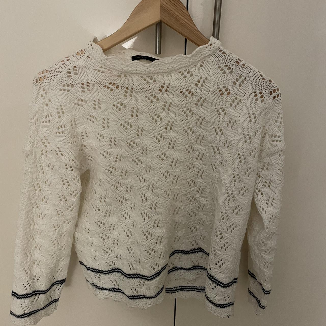 Lovely sweater made in Korea handmade Purchased... - Depop