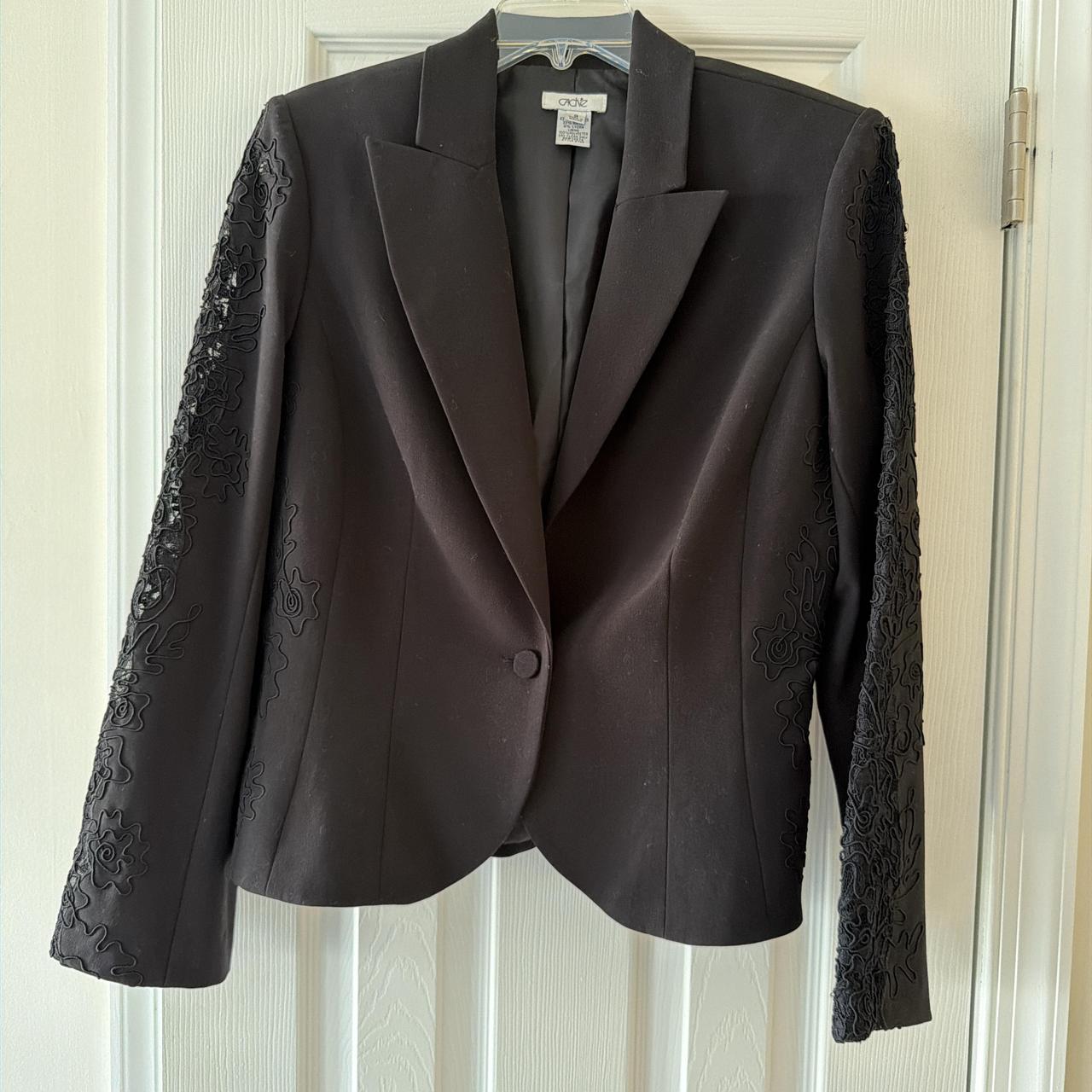 Cache Women's Blazer Jacket - Black - 8 – Cache B… - image 1