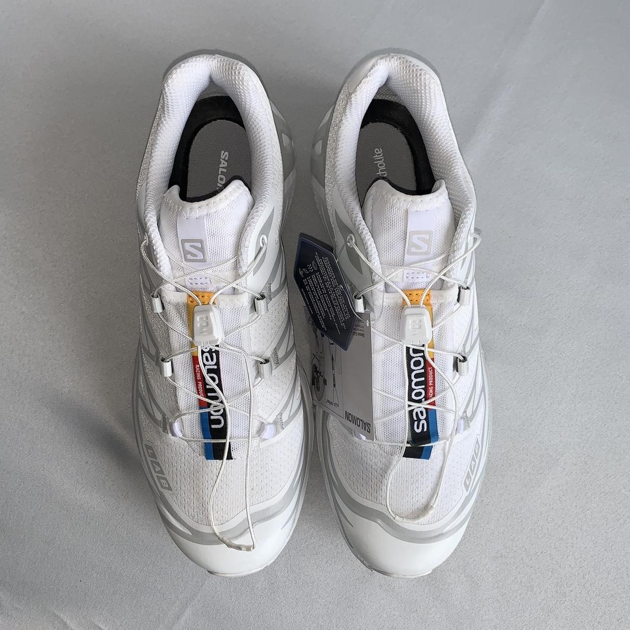 Salomon Men's White Trainers | Depop