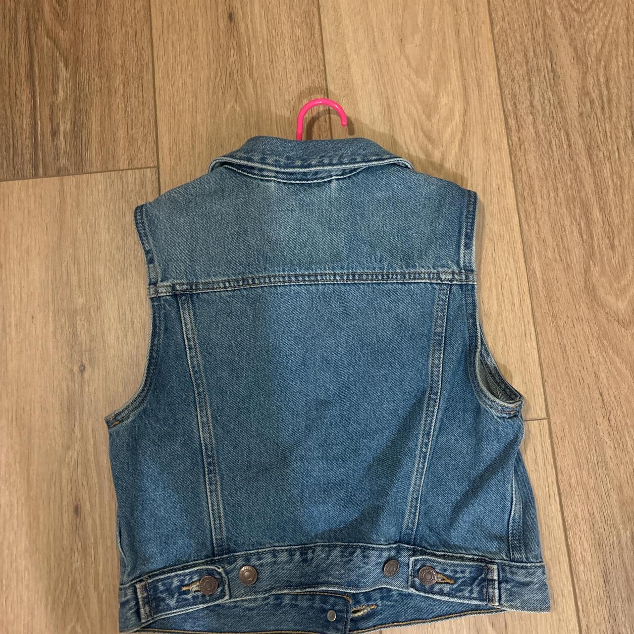 Levi's Women's Vest - Blue/Navy - XS – Levi's den… - image 2