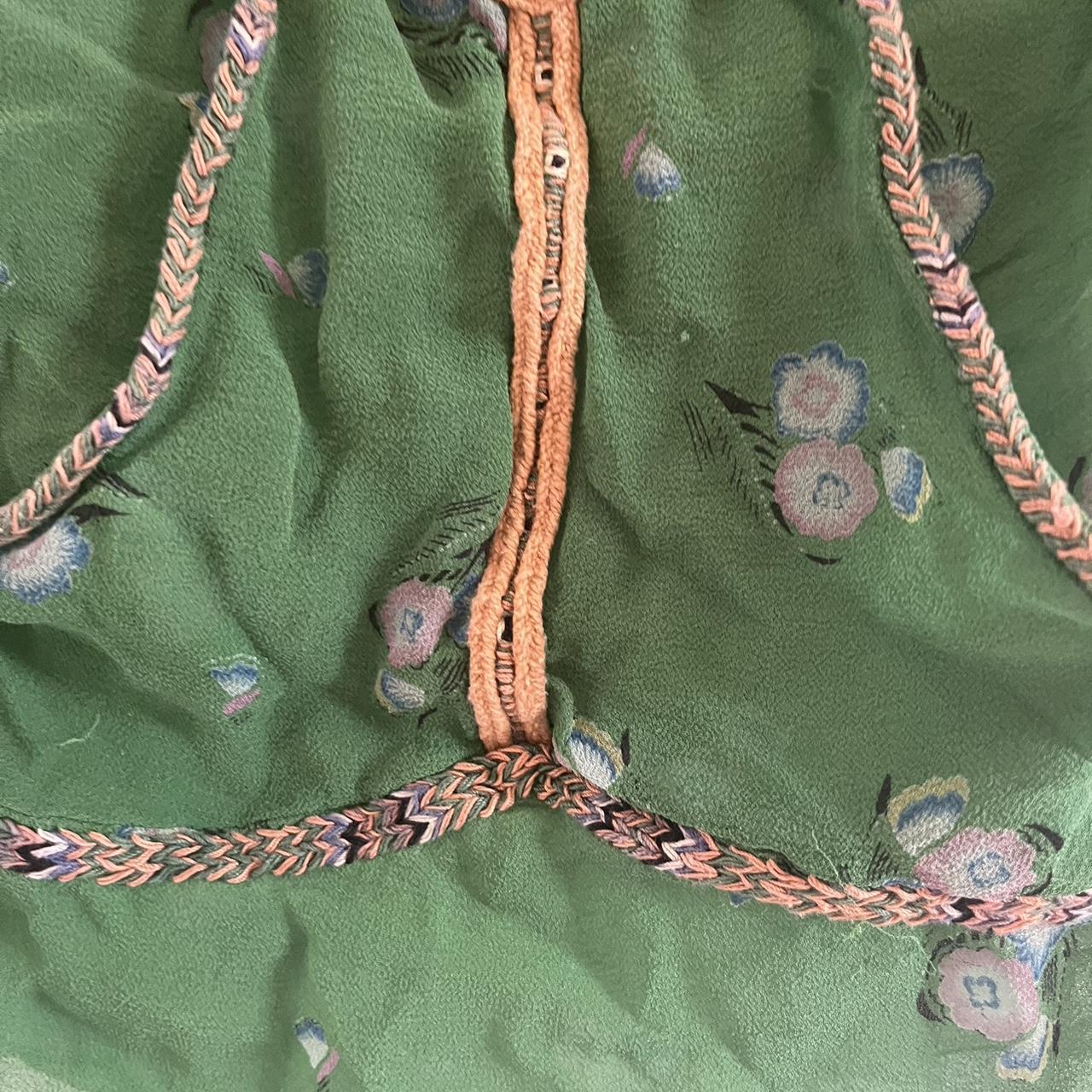 Isabel Marant Women's Green Blouse Depop