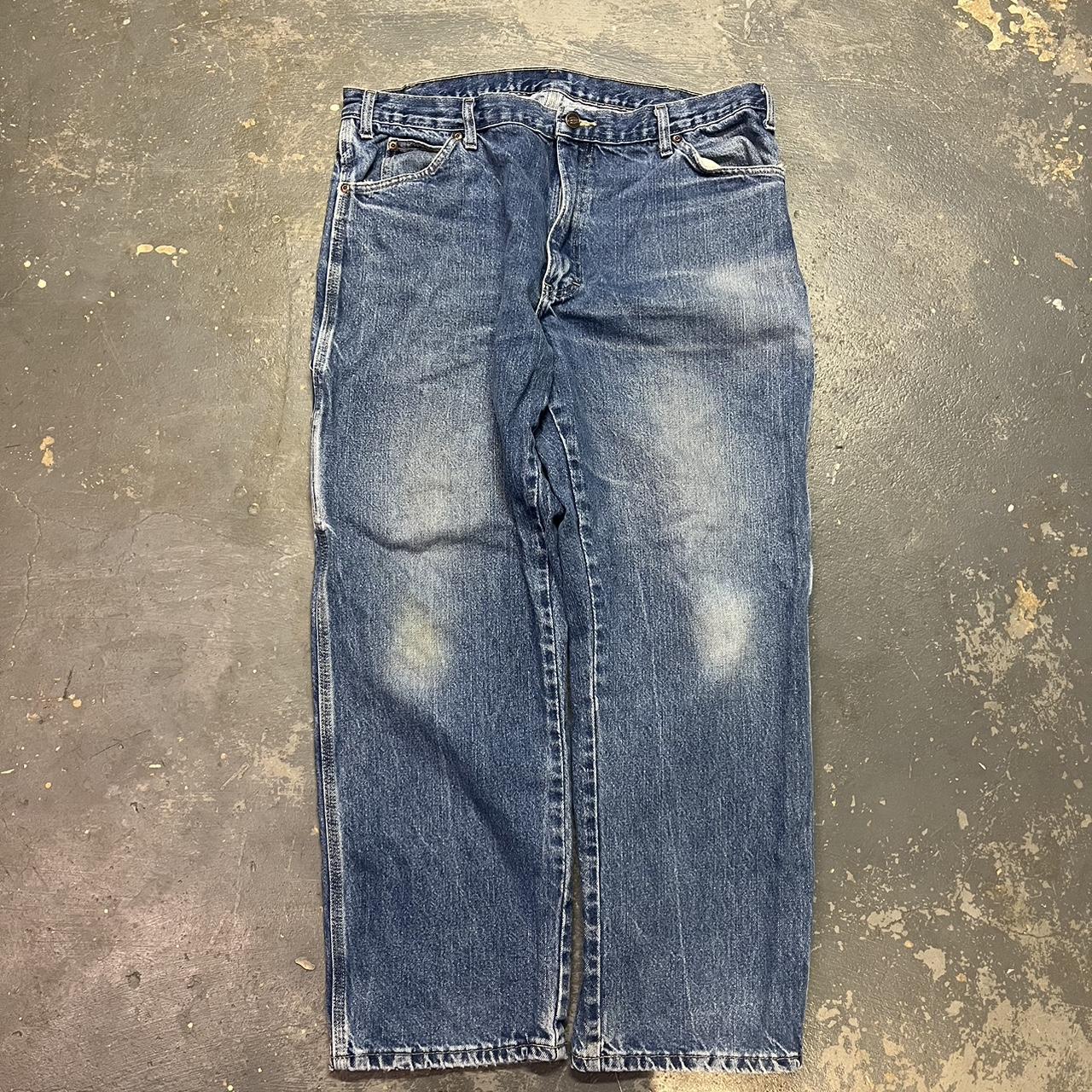 Vintage dickies carpenter jeans size 36x30 NO... - Depop