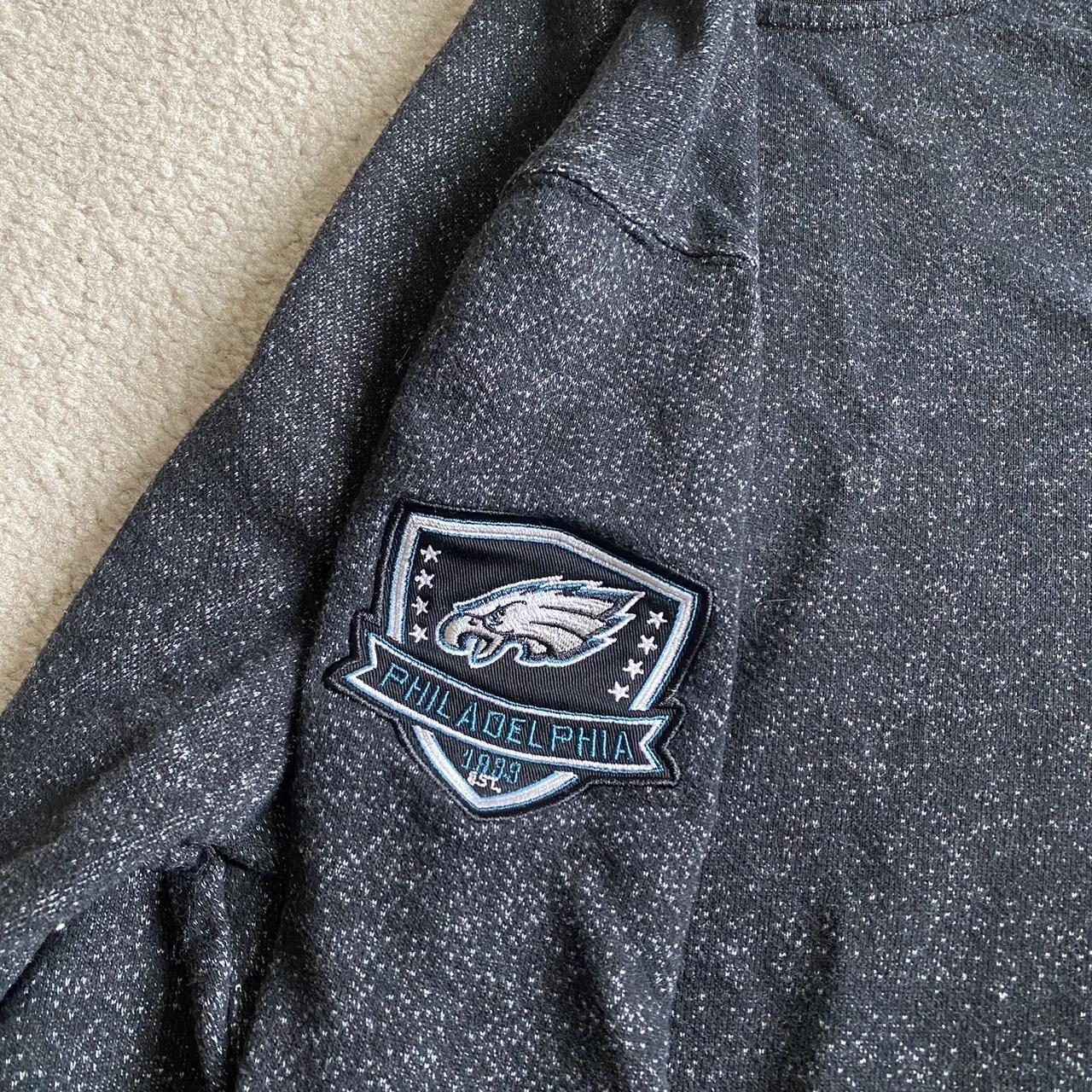 Philadelphia Eagles Crewneck, Soft, grey and new - Depop