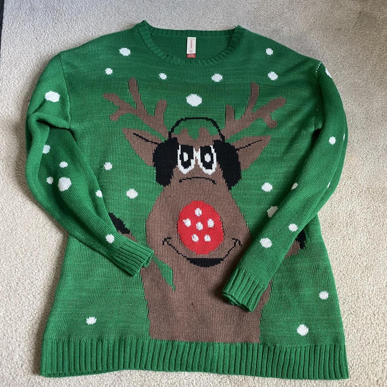 PITTSBURGH STEELERS LIGHT UP UGLY CHRISTMAS SWEATER. - Depop