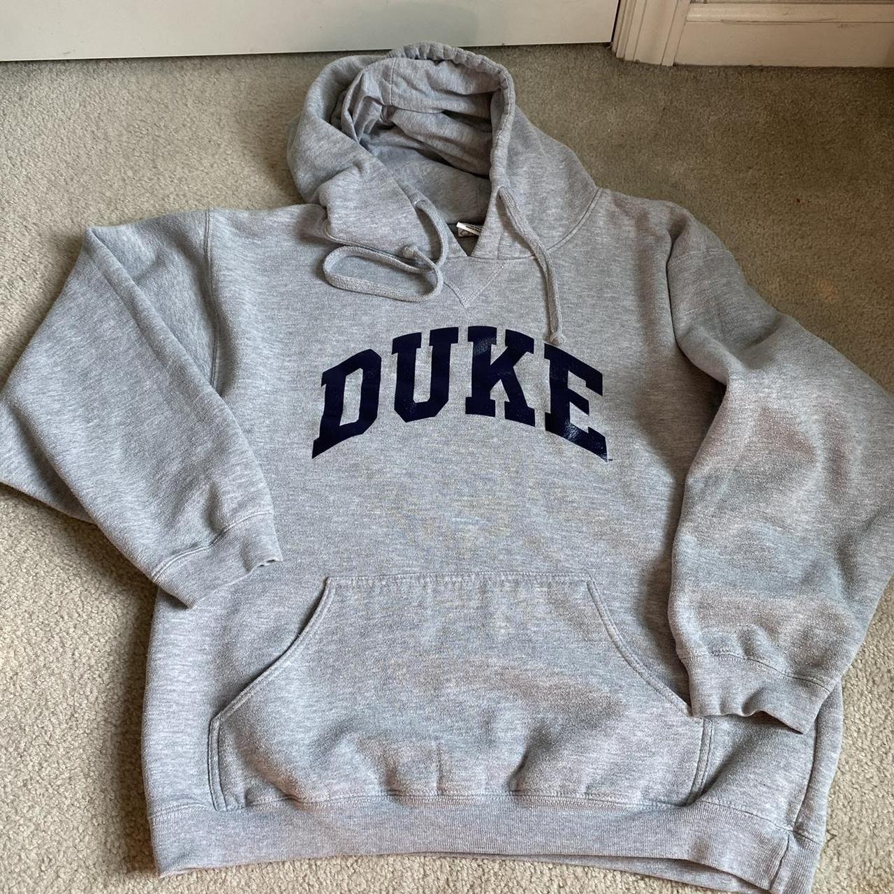 Vintage Duke University Hoodie Sweatshirt. Size - Depop