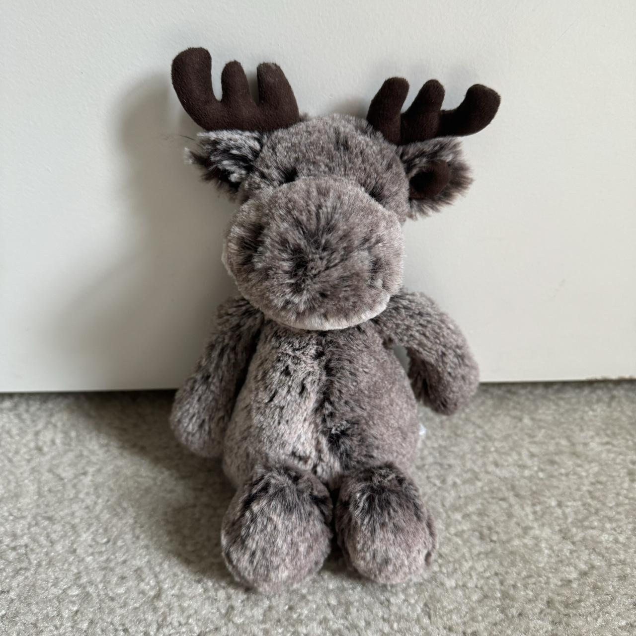 Jellycat Bashful Marty Moose Small Plush Stuffed... - Depop