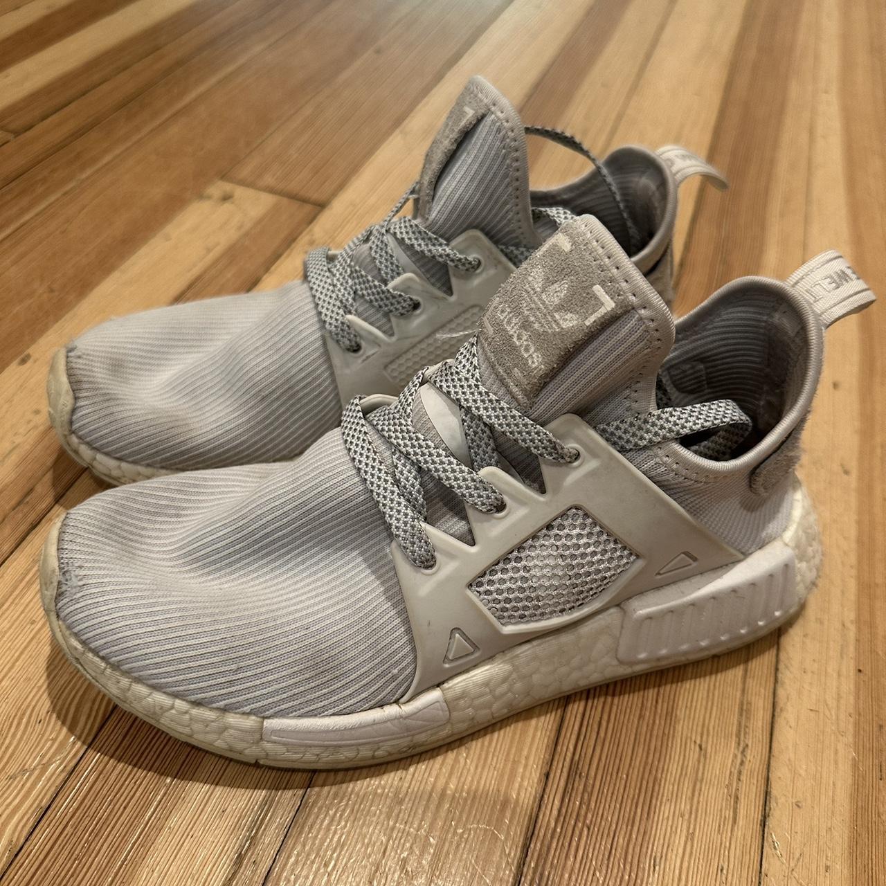 Adidas ultraboost NMD light grey Depop