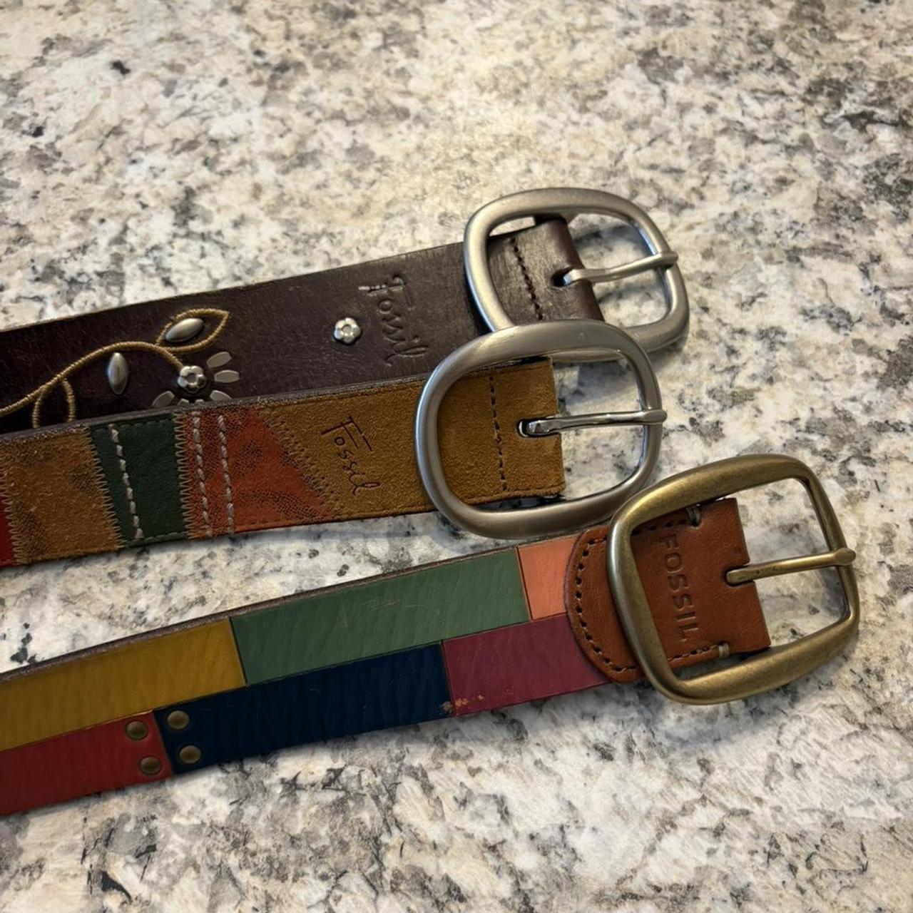 Fossil Women's Belt - Multi/Brown – Fossil belts … - image 1