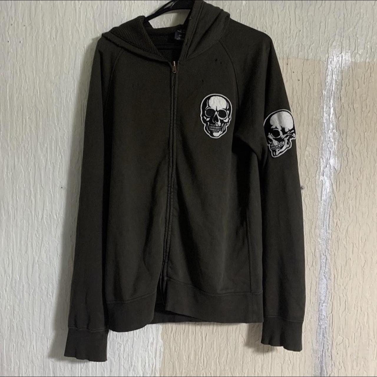 SS04 number nine double skull zip hoodie very rare... - Depop