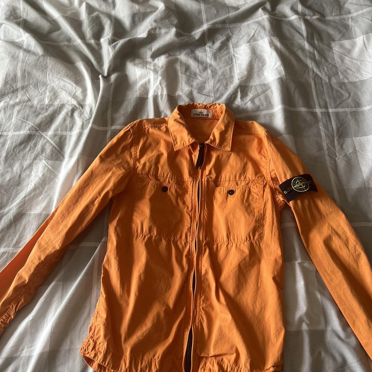 Orange stone sale island overshirt