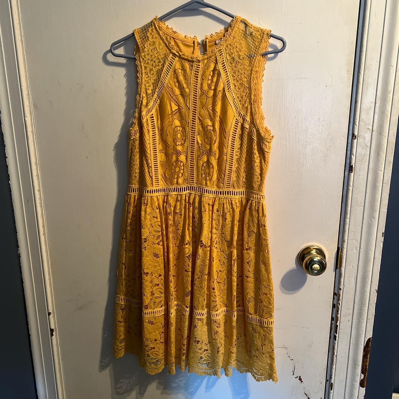 Xhilaration hot sale yellow dress