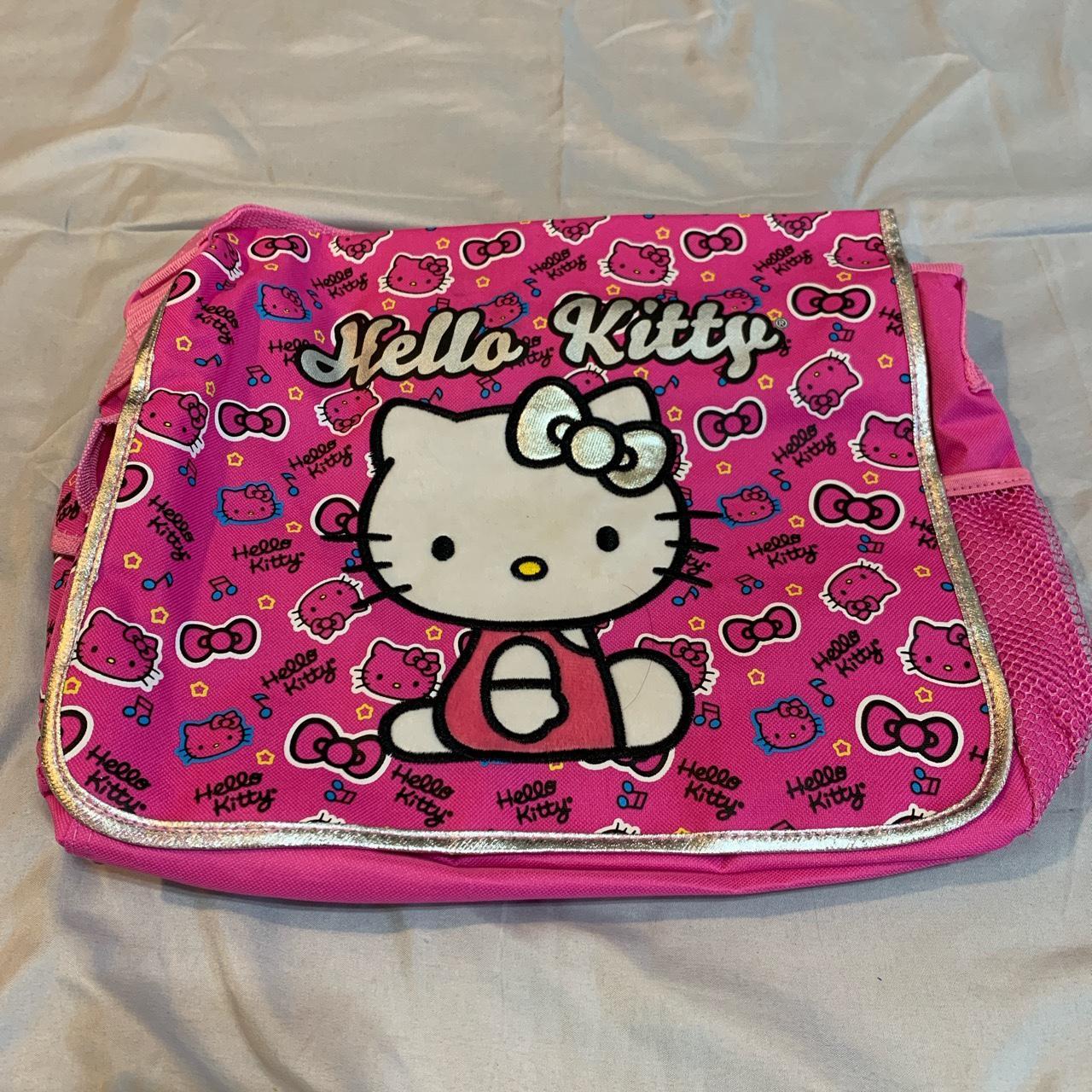 2000s HELLO KITTY Messenger Bag, Backpack, Book-bag,... - Depop