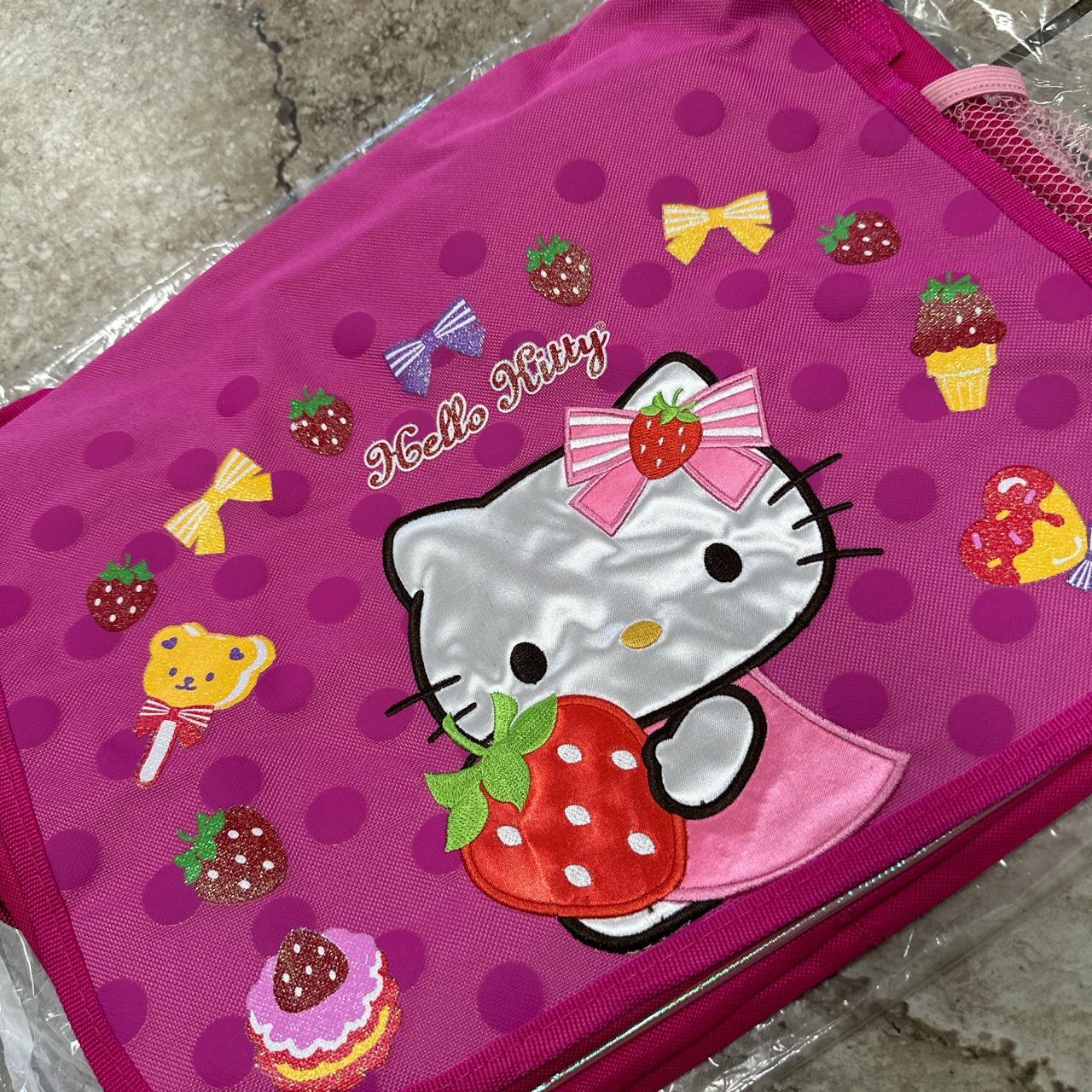 2000s HELLO KITTY Messenger Bag, Backpack, Book-bag, - Depop