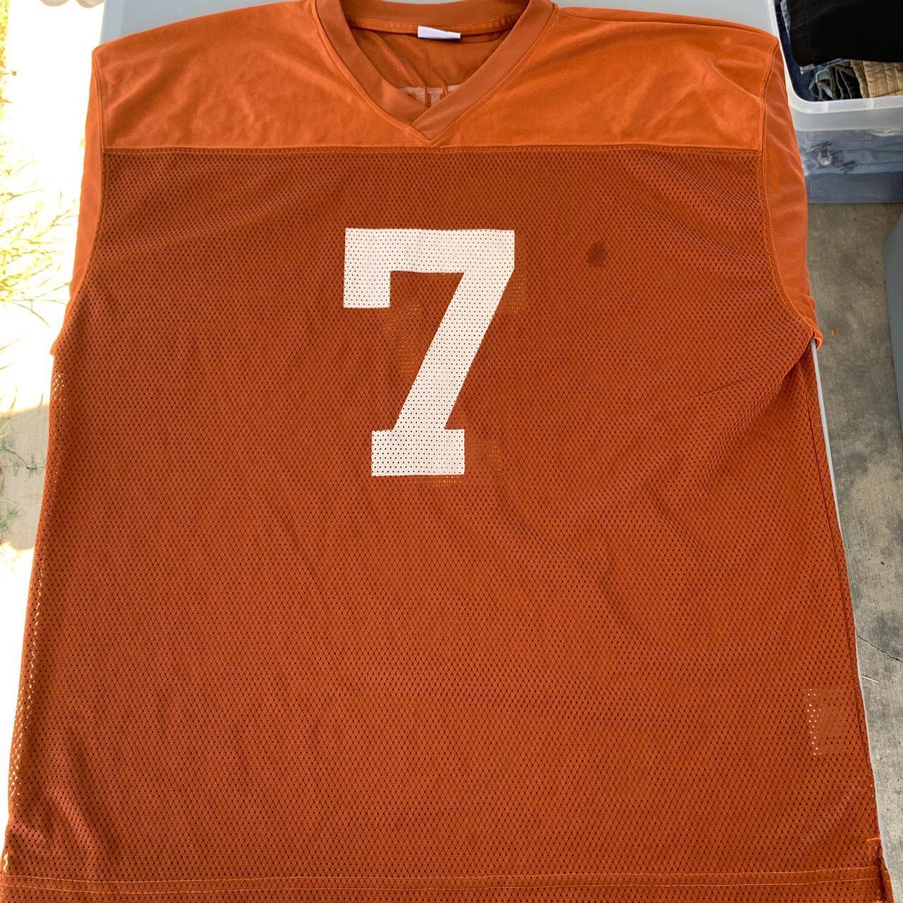 Texas Longhorns Football Burnt Orange Jersey Size - Depop