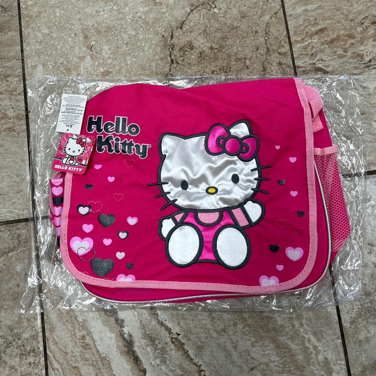 New Deadstock Mid 2000s Hello Kitty Sanrio Pink Messenger Bag online School Bag Kawaii