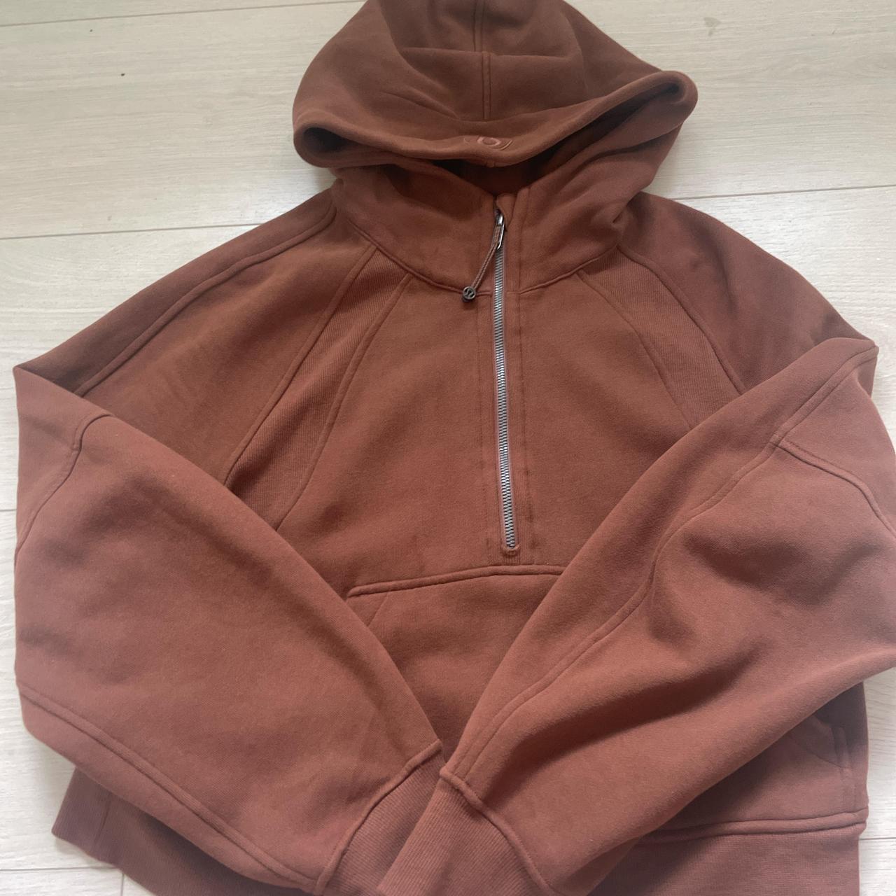 Lululemon scuba oversized half zip- 2024 Roasted Brown