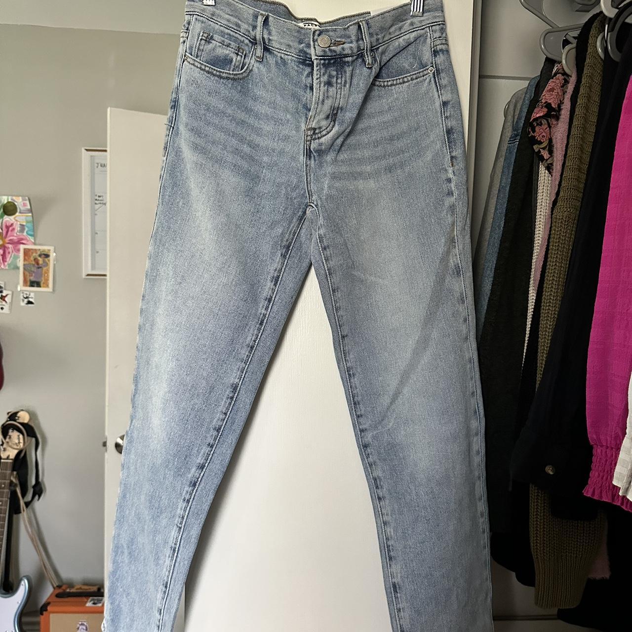 Pacsun low rise straight leg light wash jeans nwt - Depop