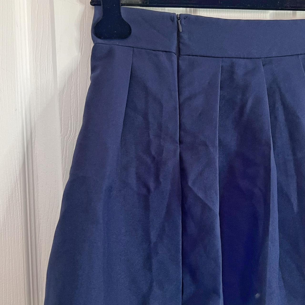 🦋 Blue pleated simple skirt 🦋 Simple skirt perfect... - Depop