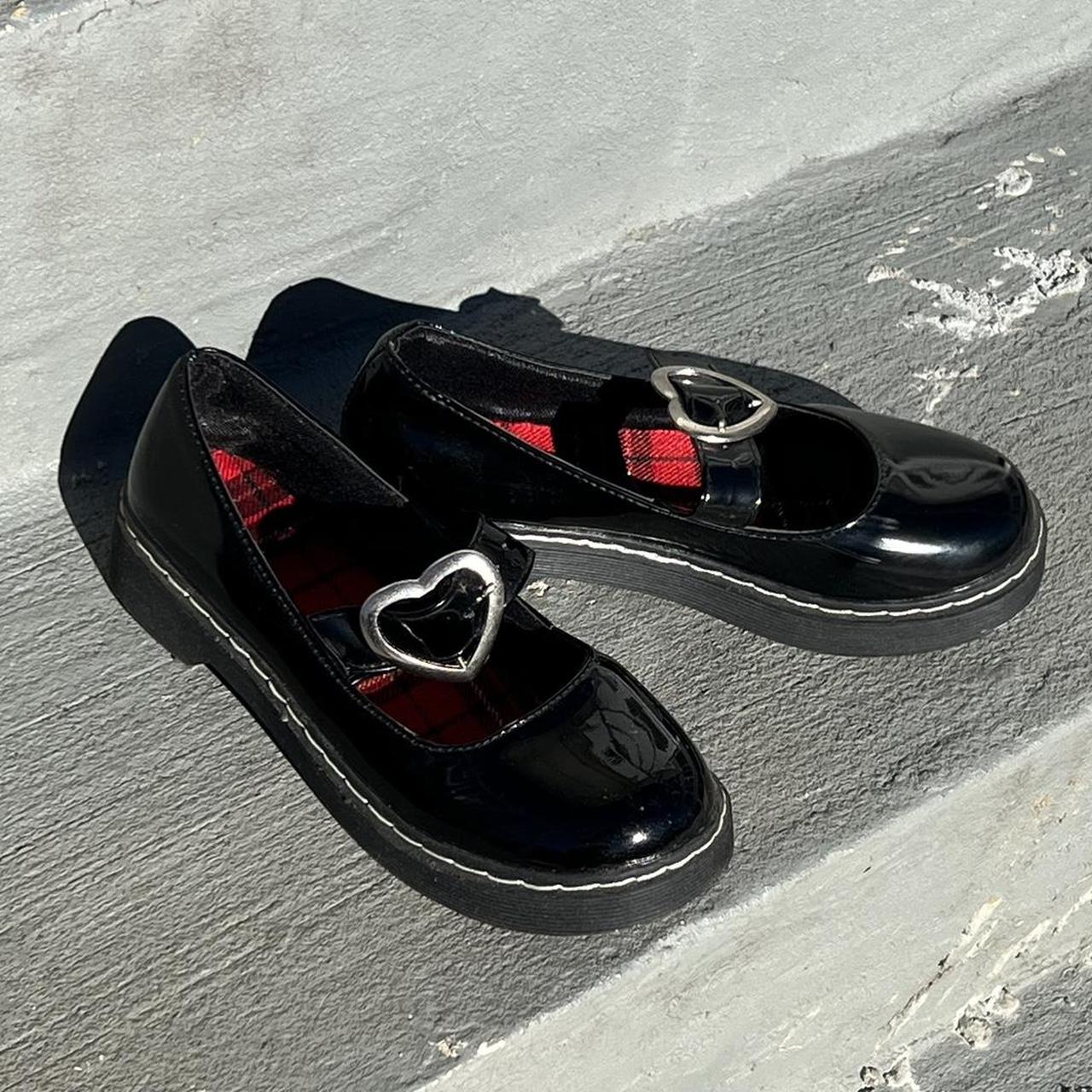 lamoda mary janes heart