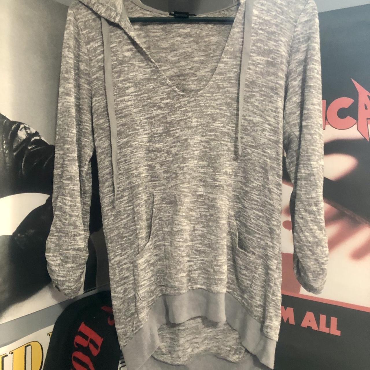 Miss Chievous grey Sweater Hoodie Super cute and Depop