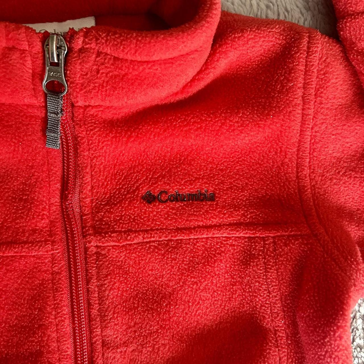 Toddler, Columbia fleece zip up. 2T Used with two... - Depop