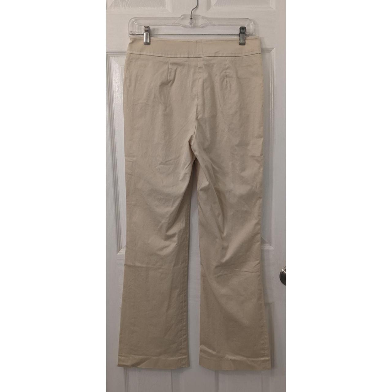 Source Unknown Women's Pants - Cream - 6 – Vintag… - image 2