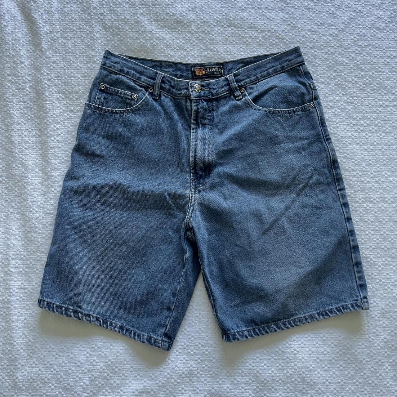 Vintage Route 66 Denim Shorts Size 34 *WORN... - Depop