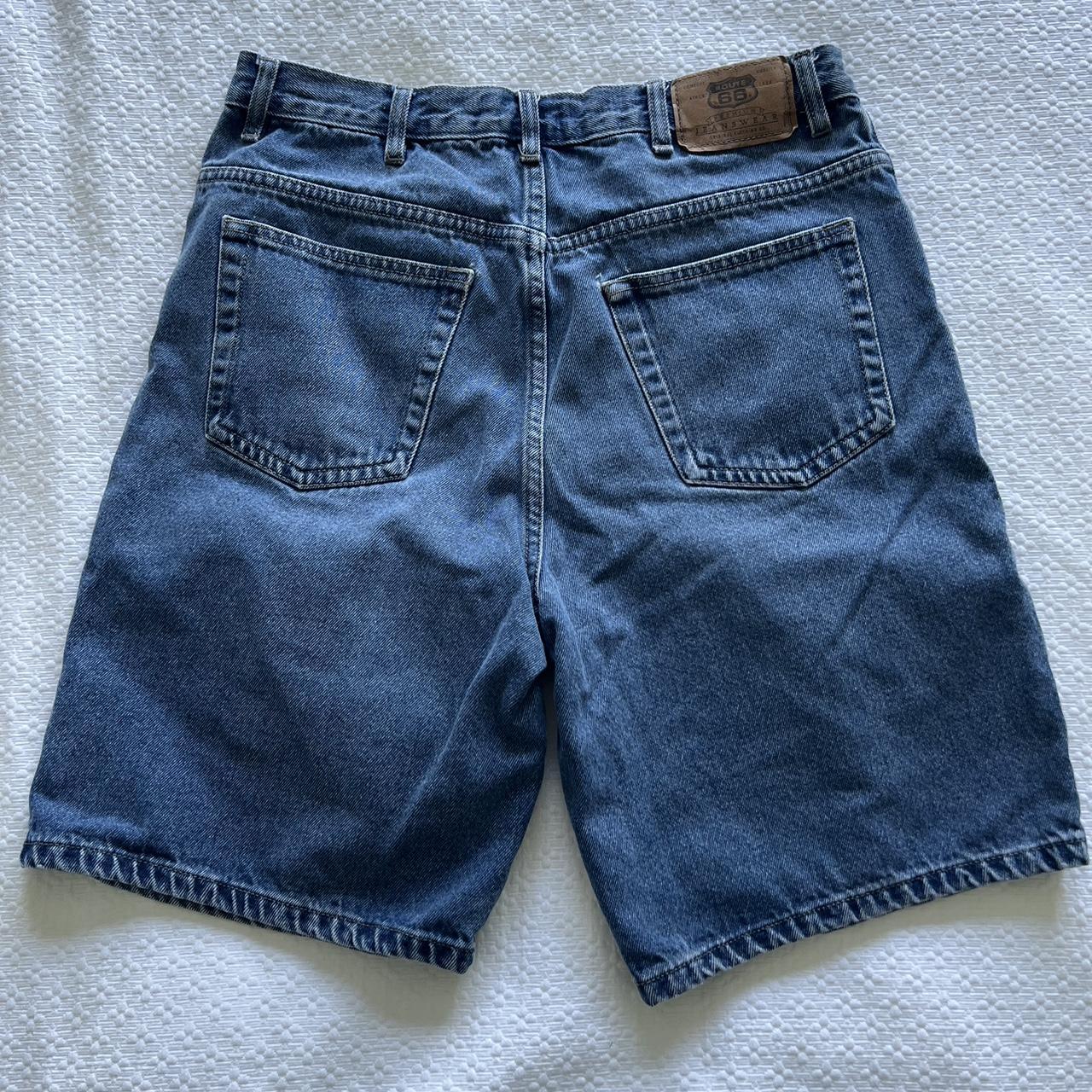 Vintage Route 66 Denim Shorts Size 34 *WORN... - Depop