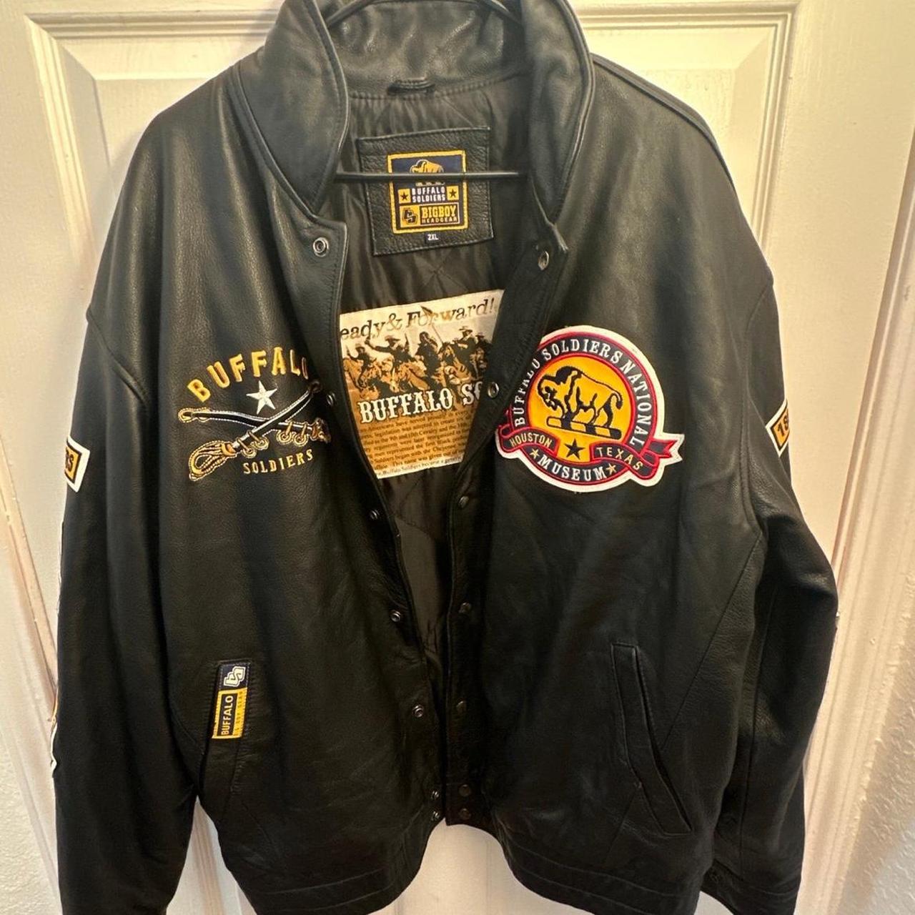 Factory BIG BOY BUFFALO SOLDIERS JACKET.