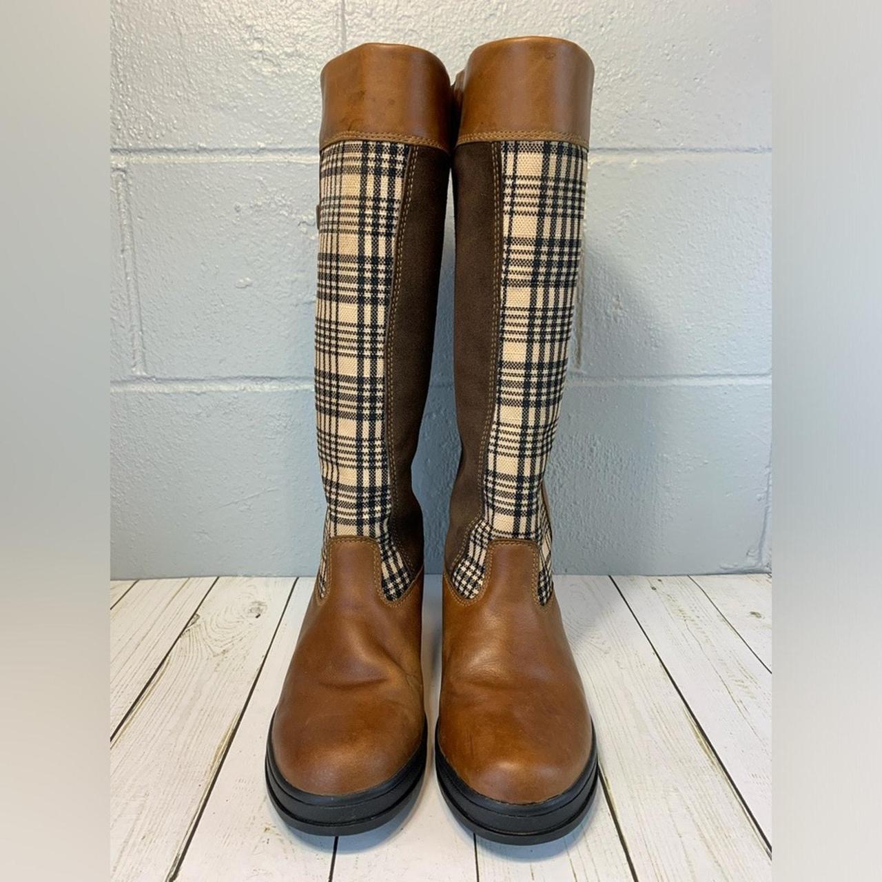 Ariat Windermere w Baker Plaid Brown Tall. Depop