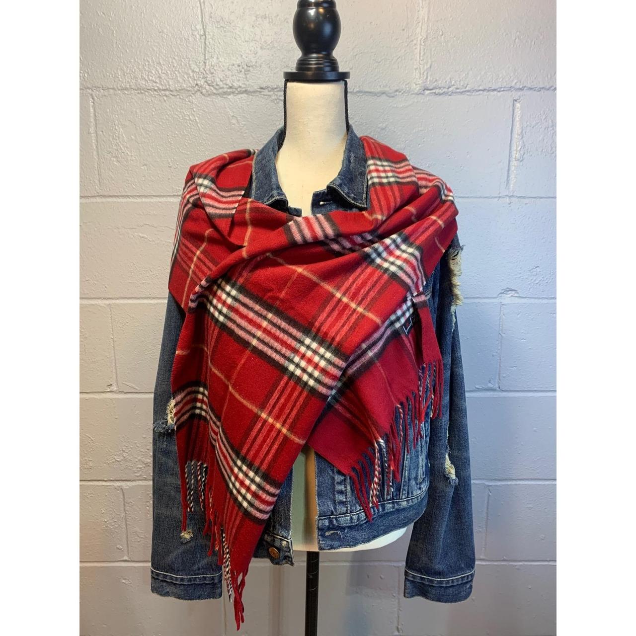 Source Unknown Women's Scarf - Red/Tan – Set Of T… - image 4