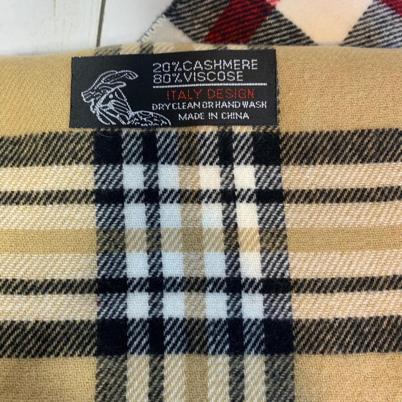 Source Unknown Women's Scarf - Red/Tan – Set Of T… - image 7