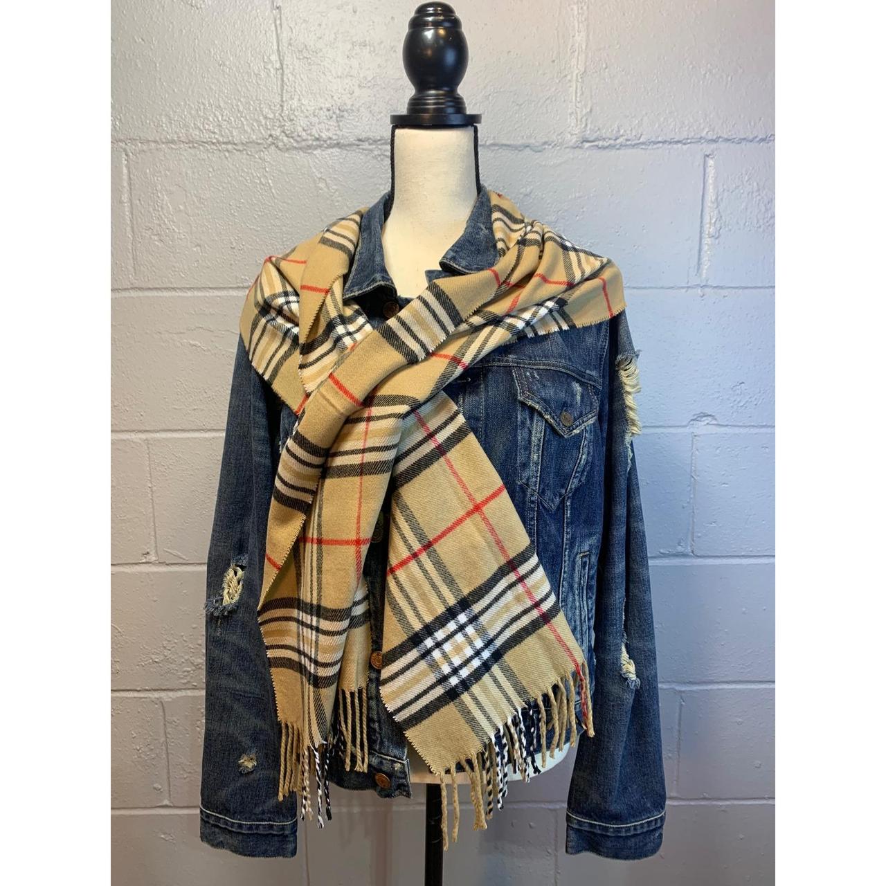 Source Unknown Women's Scarf - Red/Tan – Set Of T… - image 3