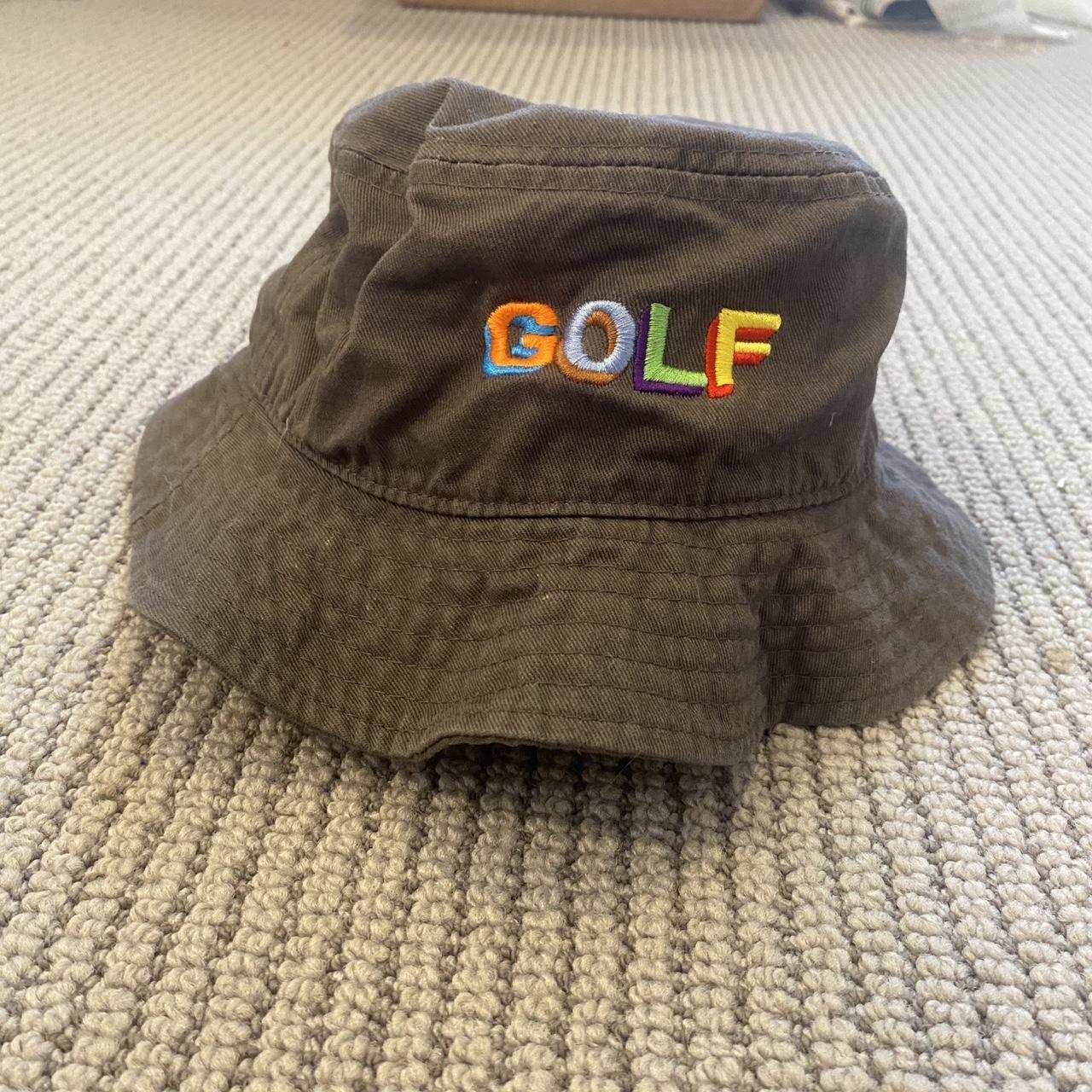 Tyler the creator GOLF bucket hat brown. Small... - Depop