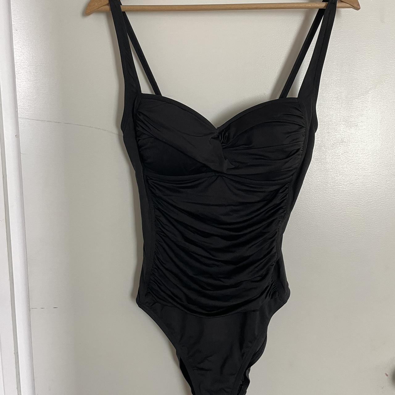 La Blanca Womens Black Swimsuit One Piece Depop