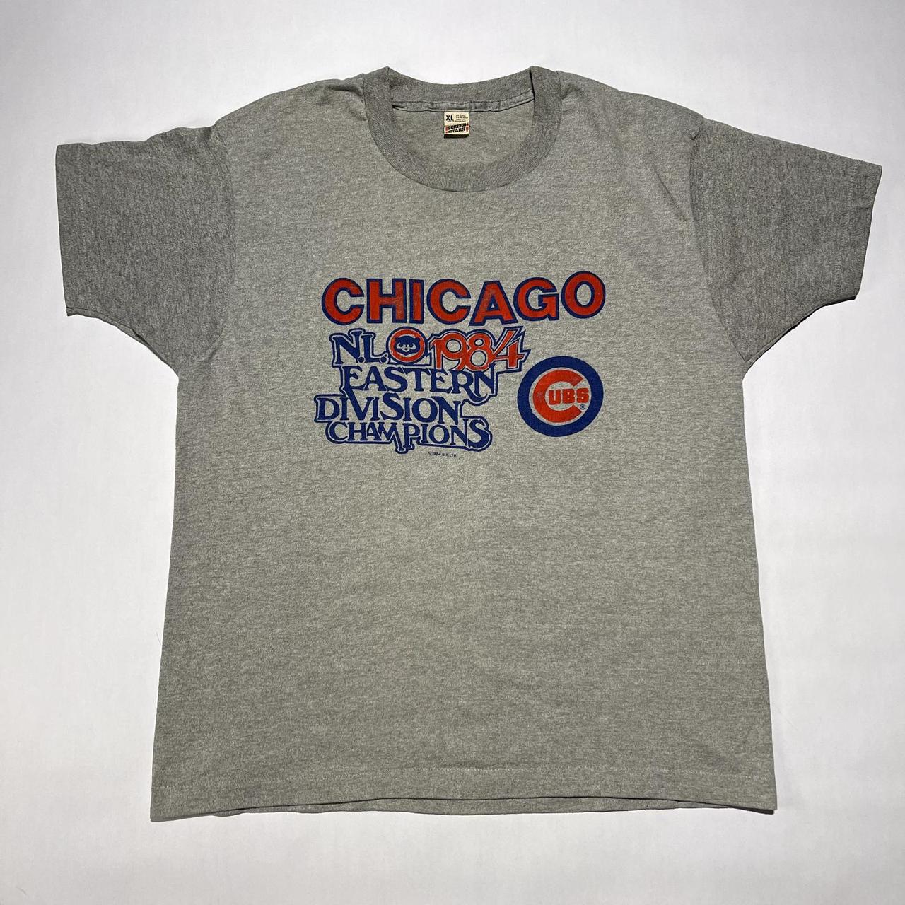 Vintage 1984 Chicago Cubs National League Champions - Depop