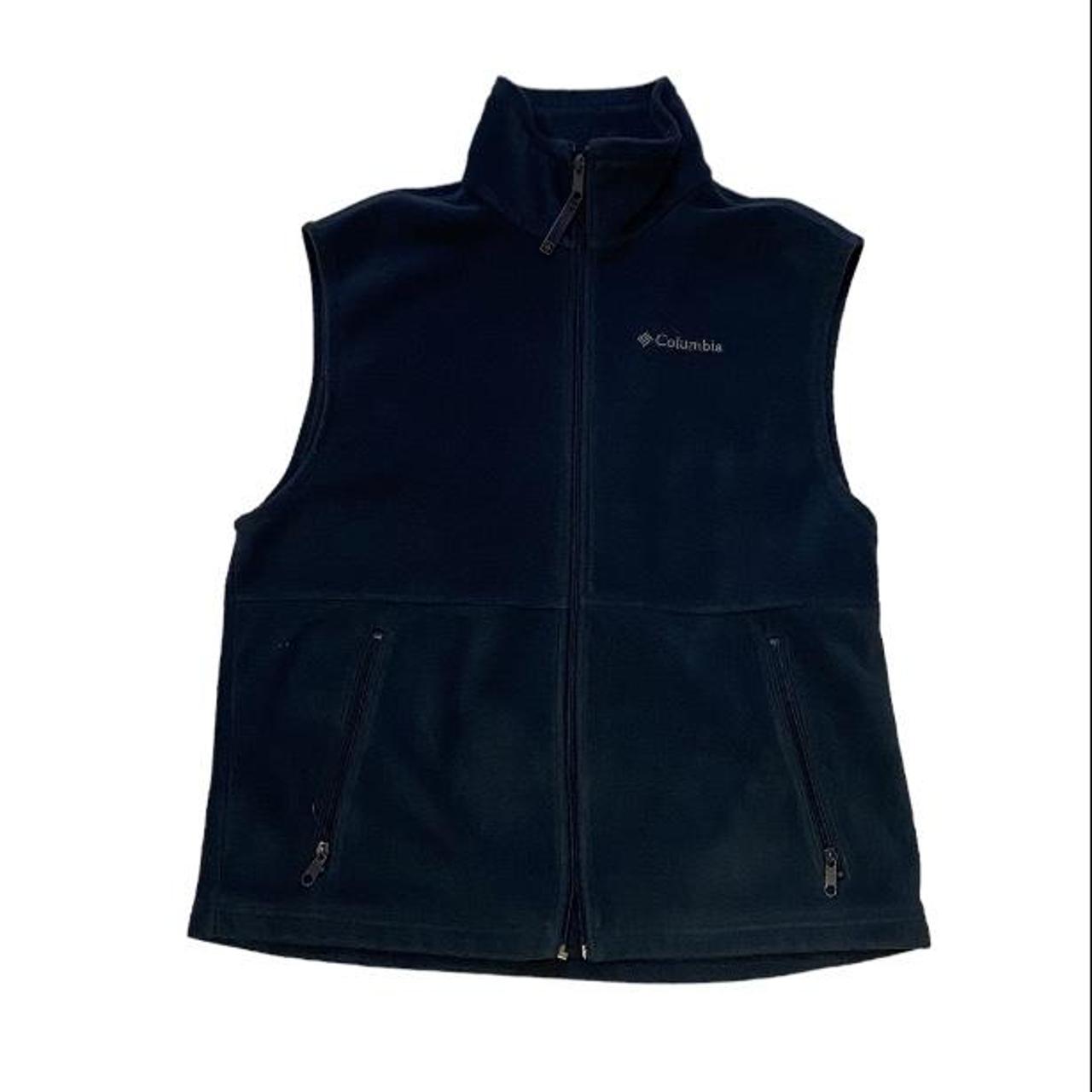Columbia Vest Size medium vest columbia navyblue Depop