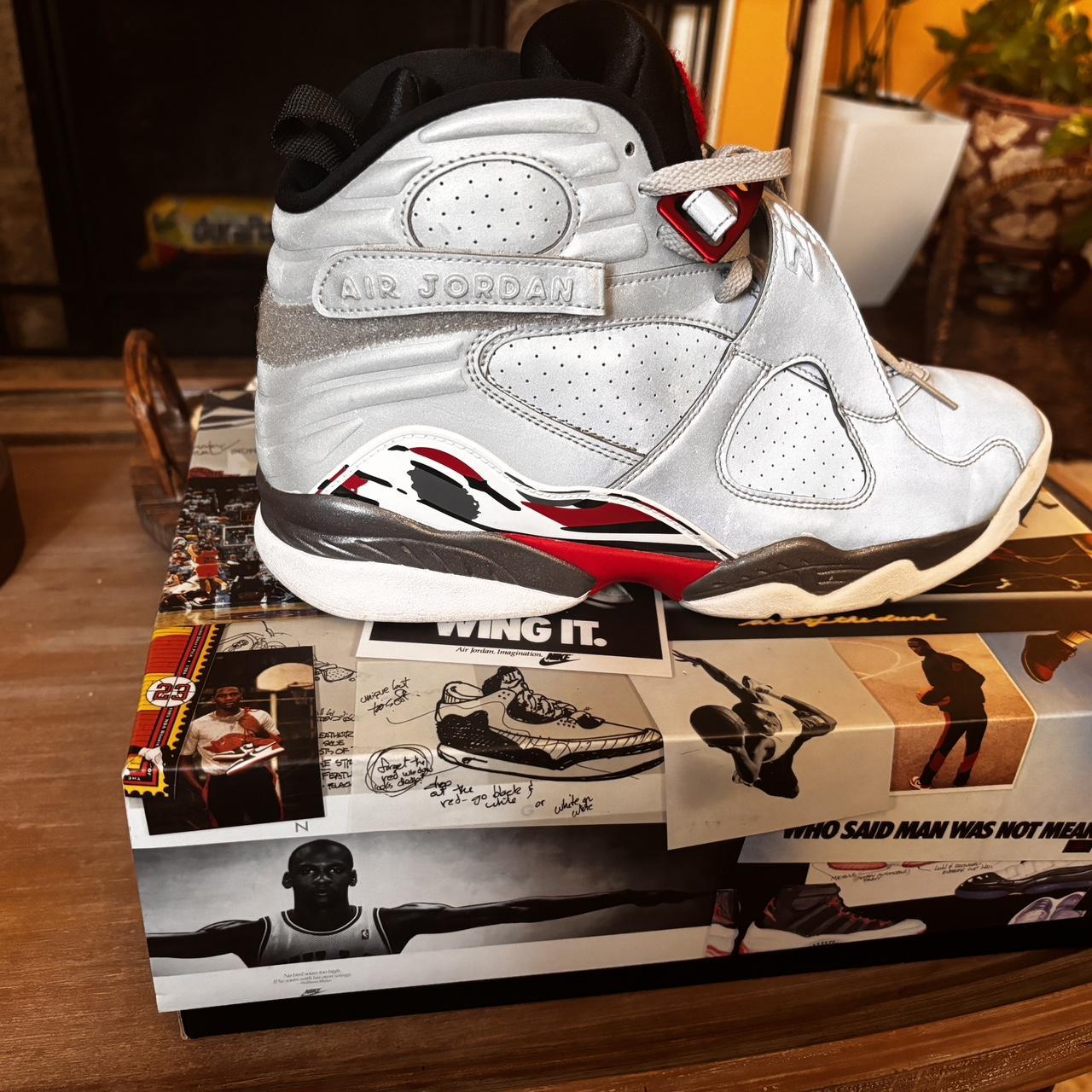 Air Jordan 8 Retro SP Reflections of a Champion... - Depop