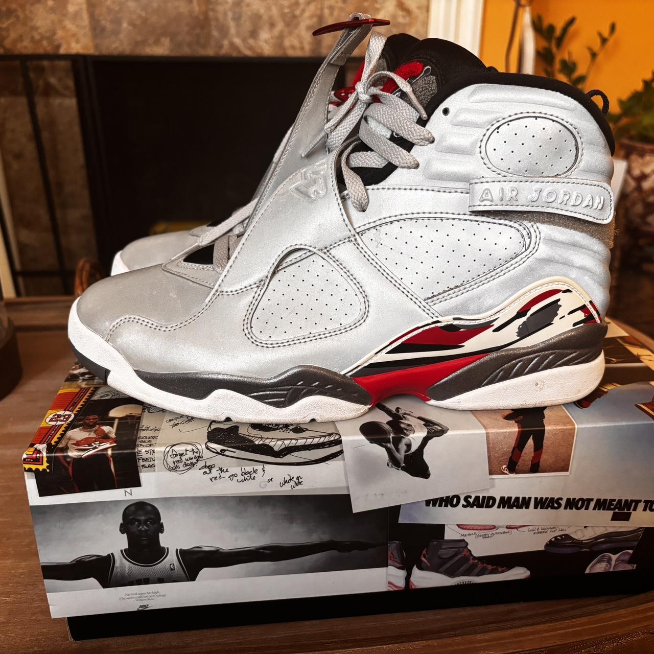 Air Jordan 8 Retro SP Reflections of a Champion. Depop