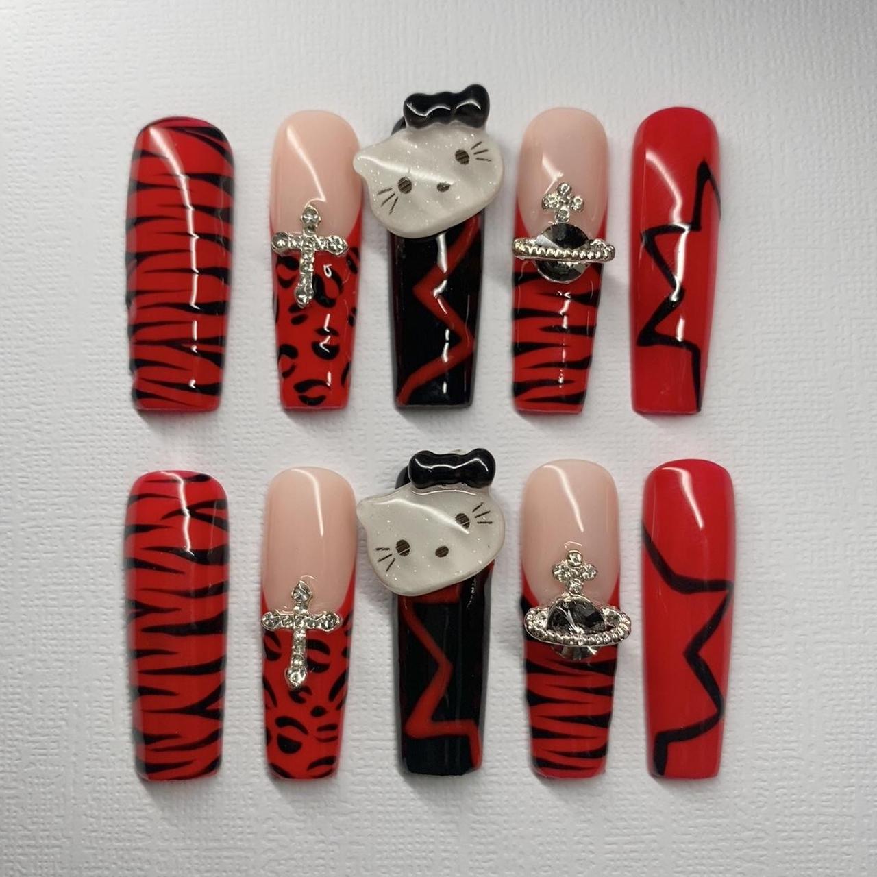 NCLA's Hello Kitty Nail Wraps Are the Cutest Things Ever | Nail Art Ideas |  Teen Vogue
