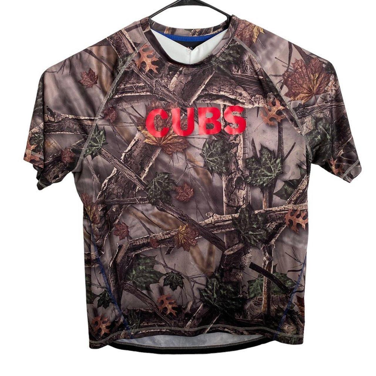 Majestic Chicago Cubs Camo Shirt Men s Size XXL Cool. Depop