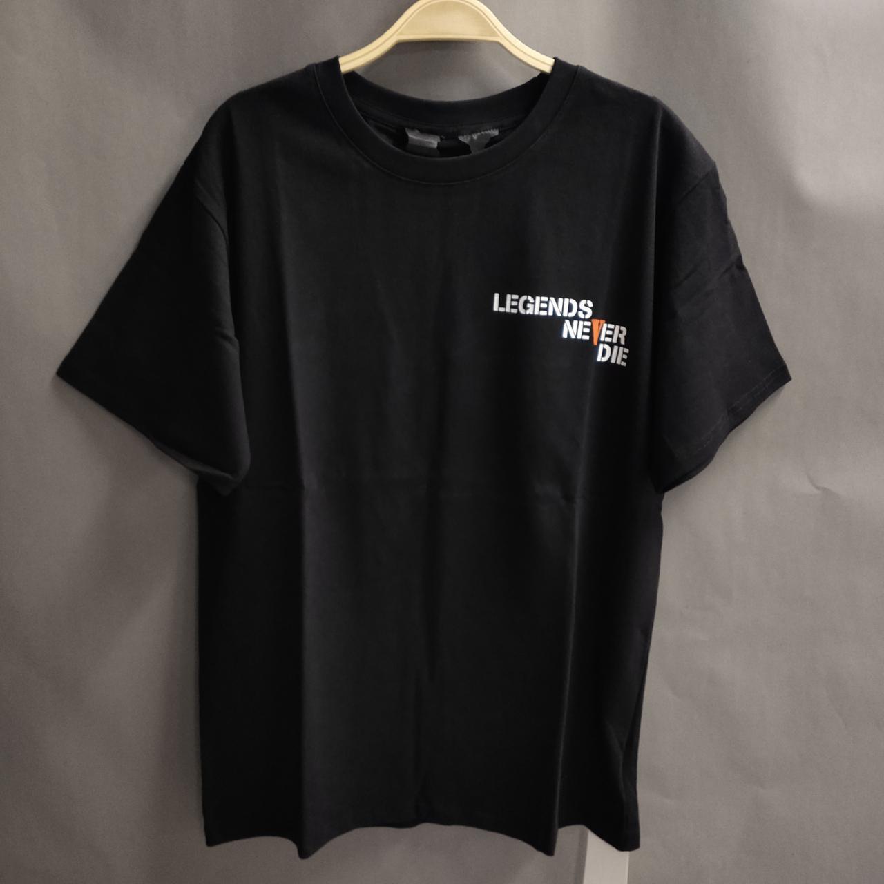 LIVE VLONE DIE VLONE Black T Shirt Size:L ... - Depop