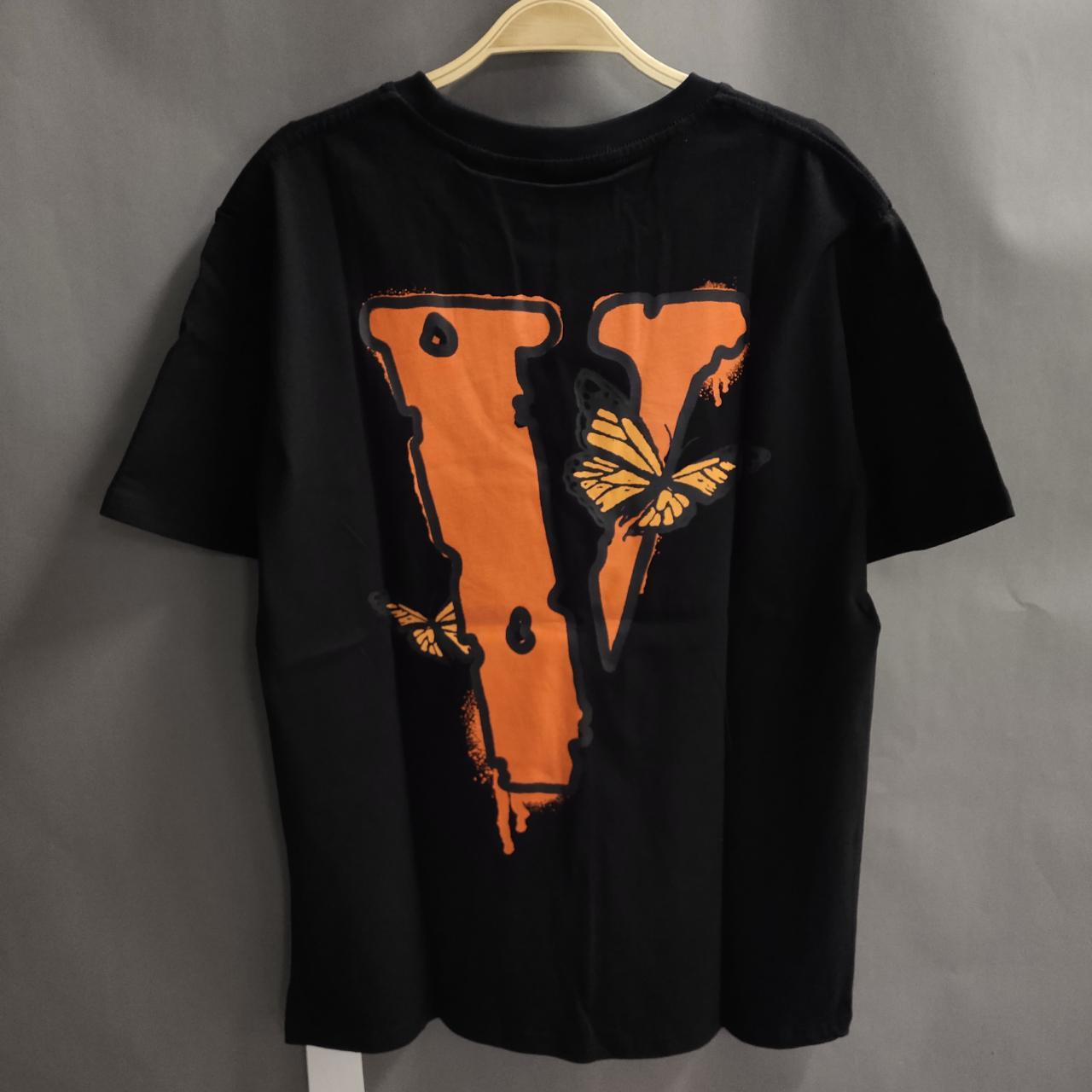 LIVE VLONE DIE VLONE Black T Shirt Size:L ... - Depop