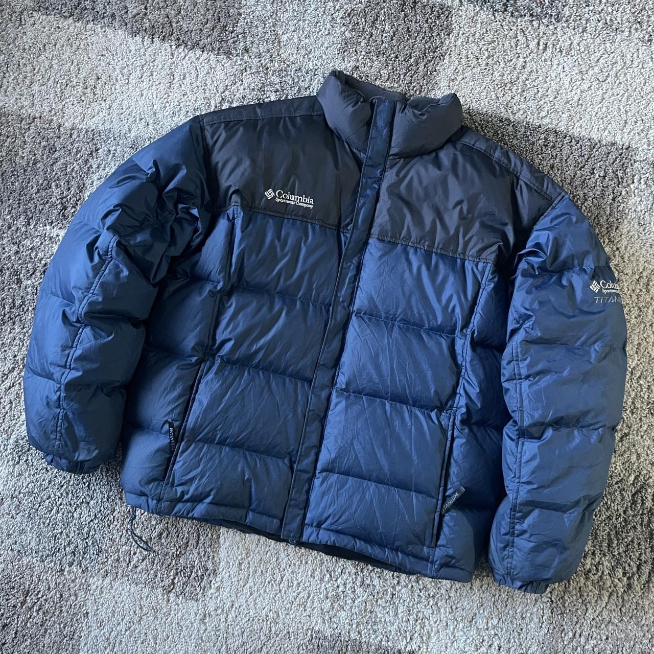 Columbia puffer jacket Size L ( men ) Pit to pit... - Depop