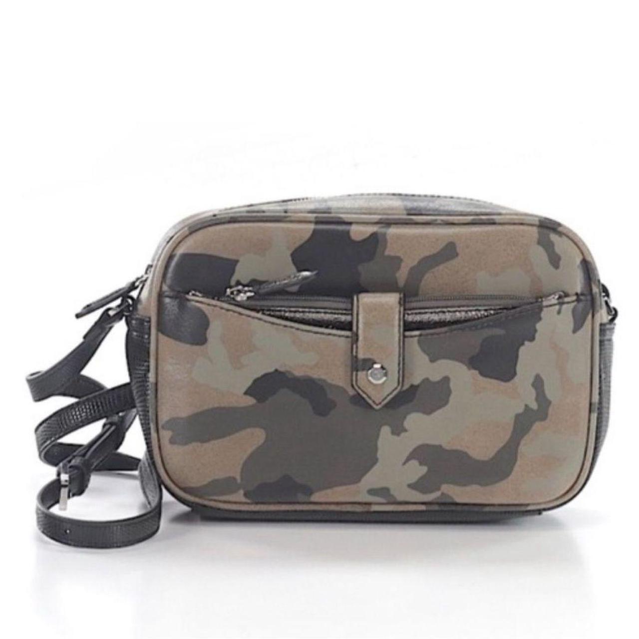 GILI Camo Leather Crossbody Purse With Wallet Like