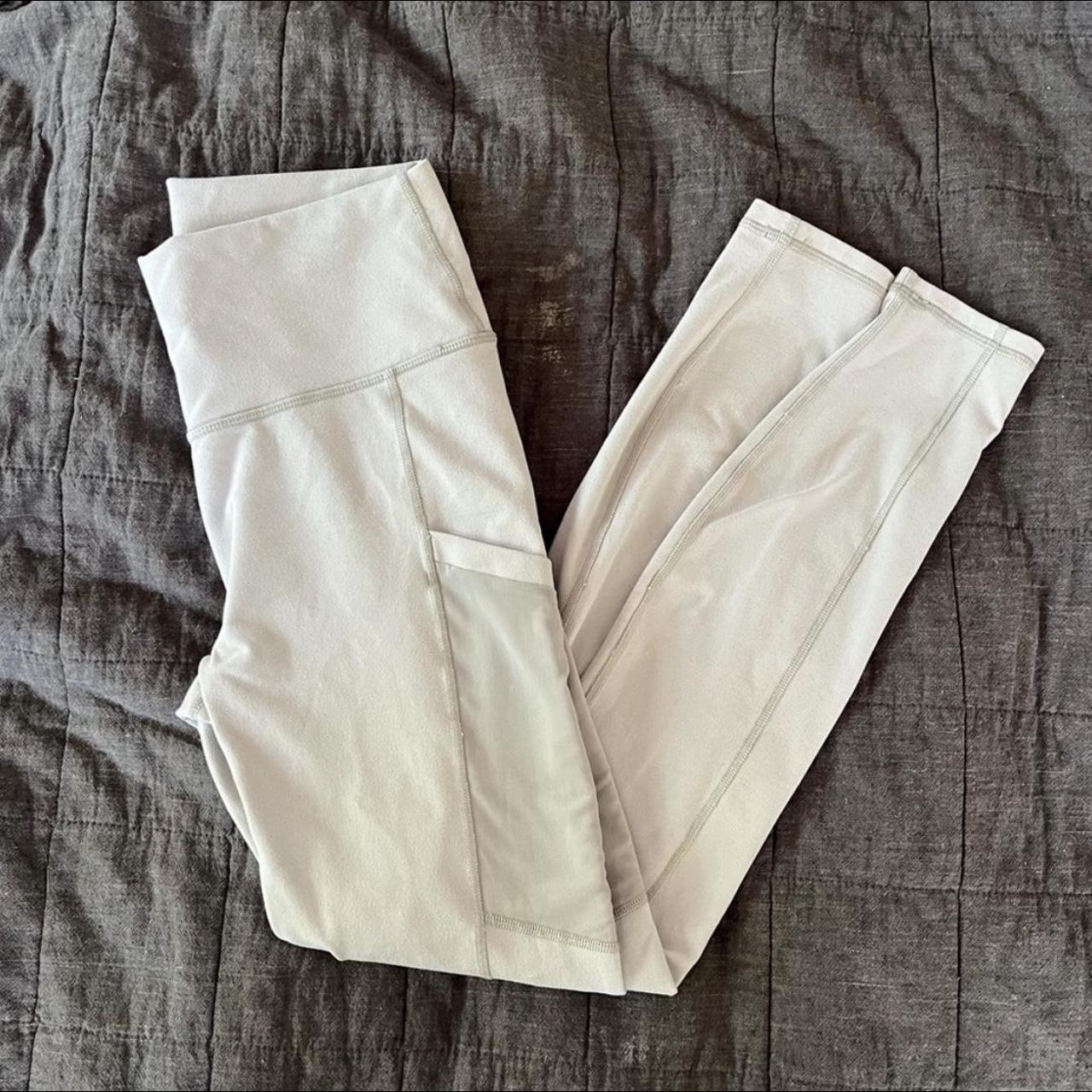 Fabletics high waisted powerHold leggings with side - Depop