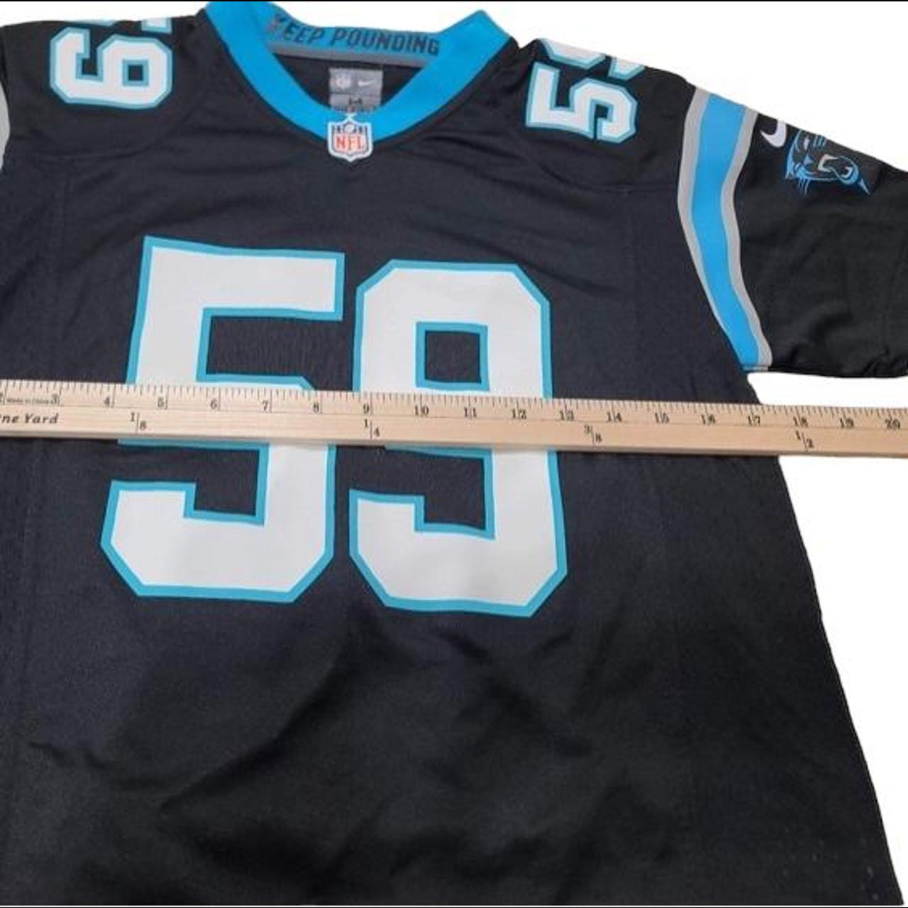 Nike Carolina Panthers Luke Kuechly Jersey On field - Depop